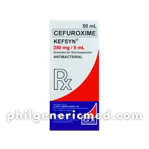 Cefuroxime KEFSYN 250mg/5mL Granules for Oral Suspension 50ml 1's