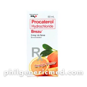 Procaterol Hydrochloride BREZU 5mcg/mL Syrup 60mL 1's