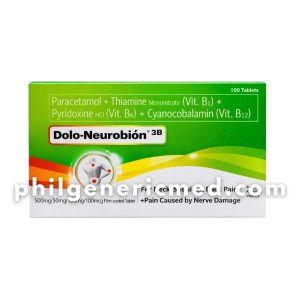 Dolo-Neurobion 3B Film-Coated Tablets 100's