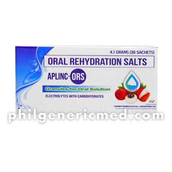 Oral Rehydration Salts APLINC-ORS Lychee Flavor 4.1grams Sachets 30's