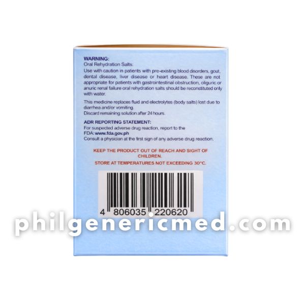 Oral Rehydration Salts APLINC-ORS Lychee Flavor 4.1grams Sachets 30's - Image 4