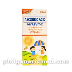 Ascorbic Acid + Sodium Ascorbate MYREVIT-C 100mg/5ml Syrup 60ml 1's