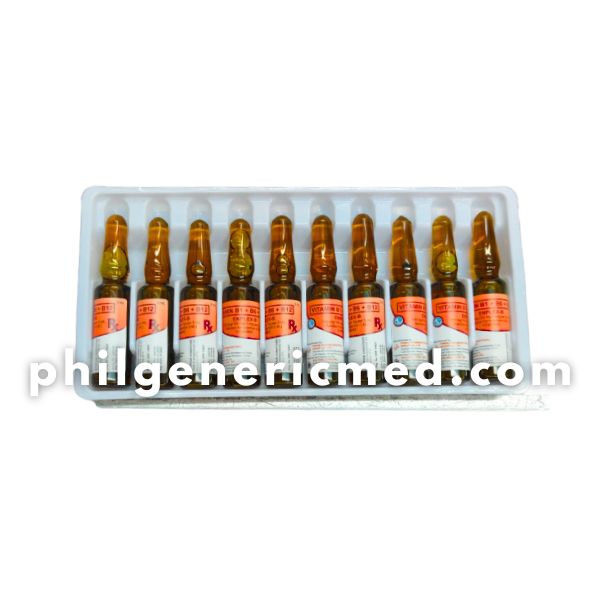 VITAMIN B1 + B6 + B12 ENPLEX-B 100mg/100mg/1mg per 3mL Solution for Injection Ampoule 10's - Image 2