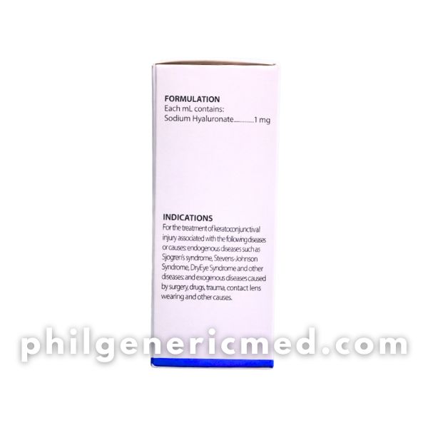 Sodium Hyaluronate HYAVANE 1mg/ml (0.1% w/v) Ophthalmic Solution 6mL 1's - Image 2