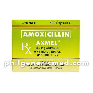 Amoxicillin AXMEL 250mg Capsule 100's