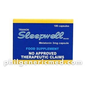 Melatonin SLEEPWELL 3mg Food Supplement Capsule 100's