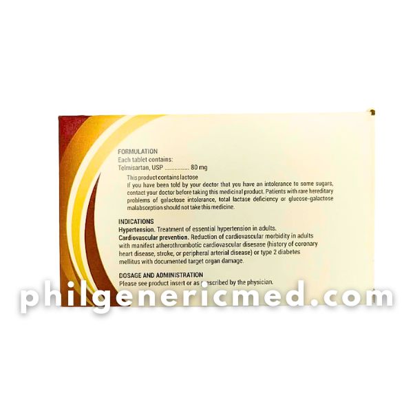 Telmisartan TELMIGEN 80mg Tablet 30's - Image 3
