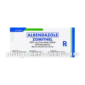 Albendazole ZOMITHEL 400mg Chewable Tablet 30’s