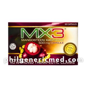 Mangosteen Xanthone MX3 500mg Capsule 60's