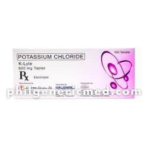 Potassium Chloride K-LYTE 600mg Tablet 100's
