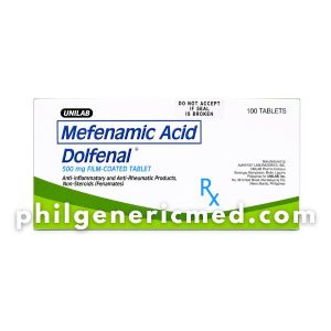 Mefenamic Acid DOLFENAL 500mg Film-Coated Tablet 100's