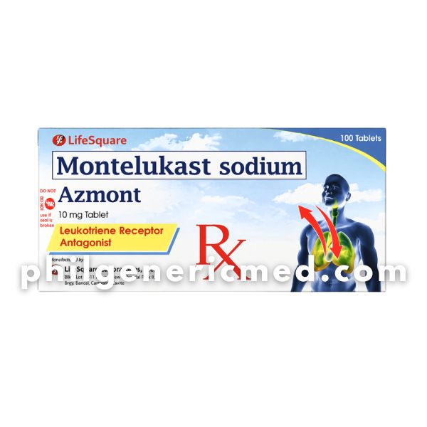 Montelukast Sodium AZMONT 10mg Tablet 100's