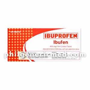 Ibuprofen IBUFEN 400mg Film-Coated Tablet 100's
