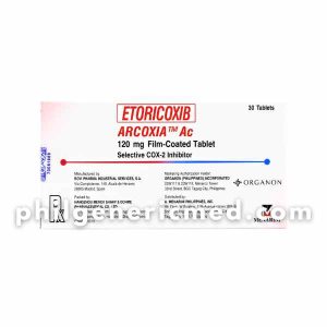Etoricoxib ARCOXIA AC 120mg Film-Coated Tablet 30's
