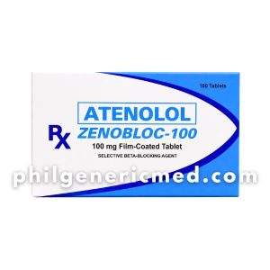 Atenolol ZENOBLOC-100 100mg Film-Coated Tablet 100's