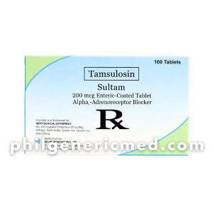 Tamsulosin SULTAM 200mcg Enteric-Coated Tablet 100's