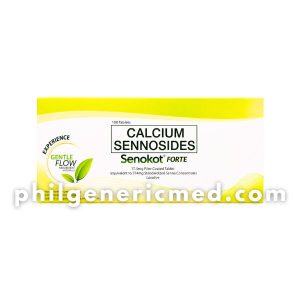 Calcium Sennosides SENOKOT FORTE 17.54mg Film-Coated Tablet 100’s