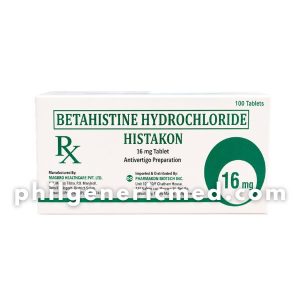 Betahistine Hydrochloride HISTAKON 16mg Tablet 100’s