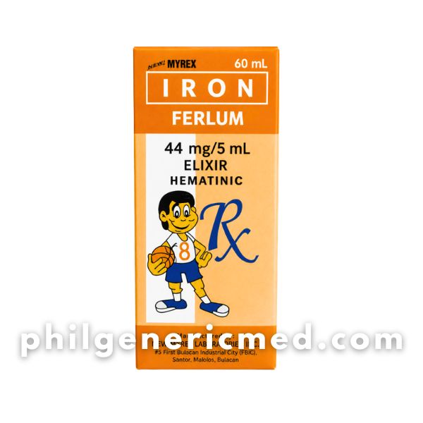 Iron FERLUM 44mg/5mL Elixir 60mL 1's