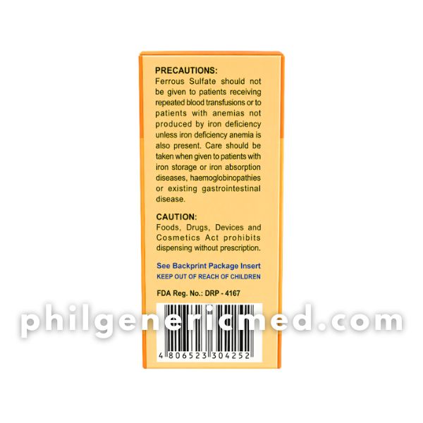 Iron FERLUM 44mg/5mL Elixir 60mL 1's - Image 5