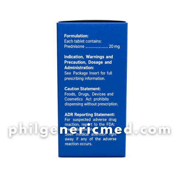 Prednisone PREDZHONG-20 20mg Tablet 100’s - Image 3