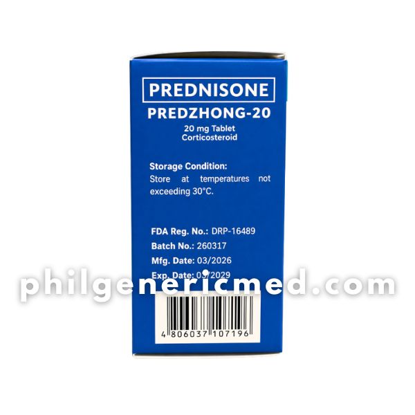 Prednisone PREDZHONG-20 20mg Tablet 100’s - Image 4