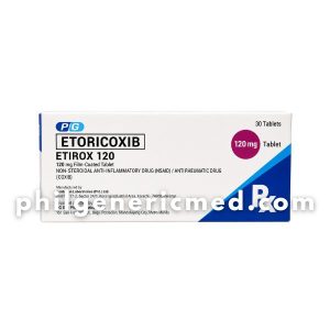 Etoricoxib ETIROX 120mg Film-Coated Tablet 30’s