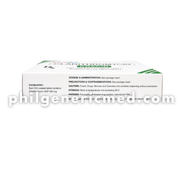 Clarithromycin KRACID 500mg Film-Coated Tablet 30’s - Image 4