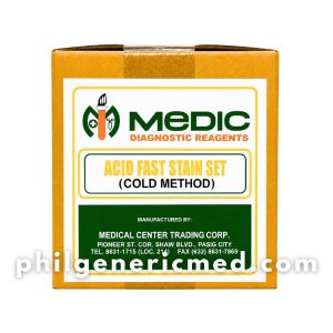 Acid Fast Stain Set (Cold Method) Set 1's