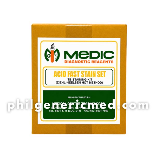 Acid Fast Stain – TB Staining Kit (Ziehl-Neelsen Hot Method) Set 1's