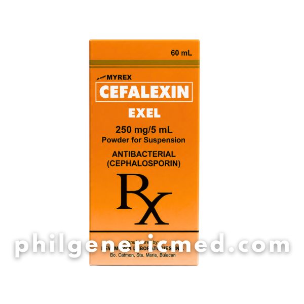 Cefalexin EXEL 250mg/5mL Powder for Suspension 60mL 1's - Image 3