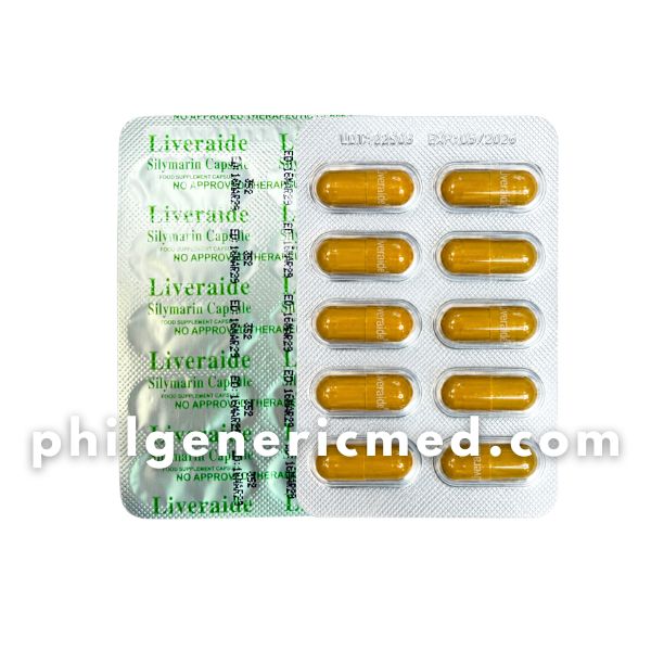 Silymarin LIVERAIDE Capsule 100’s - Image 2