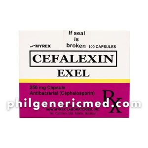 Cefalexin EXEL 250mg Capsule 100’s