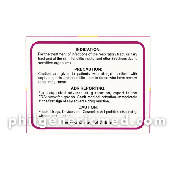 Cefalexin EXEL 250mg Capsule 100’s - Image 3