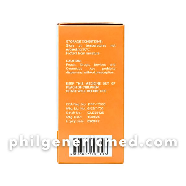 Cefuroxime PHILCEF-DS 125mg/5mL Powder for Oral Suspension 60mL 1's - Image 4