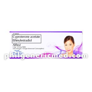 Cyproterone Acetate + Ethinylestradiol ALTHEA 2mg/35mcg Tablet 21’s