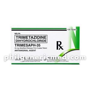 Trimetazidine Dihydrochloride TRIMESAPH-35 35mg Modified-Release Film-Coated Tablet 100’s