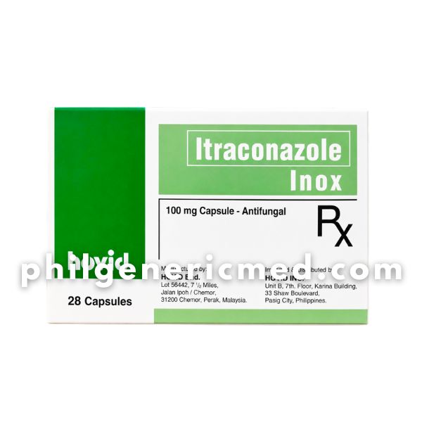 Itraconazole INOX 100mg Capsule 28’s