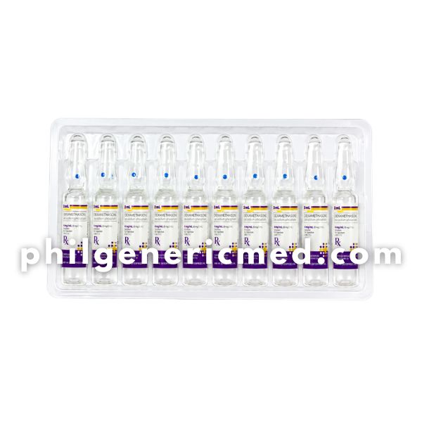 Dexamethasone (as Sodium Phosphate) DEXMER 4mg/mL (8mg/2mL) 2mL Ampoule 10’s - Image 2