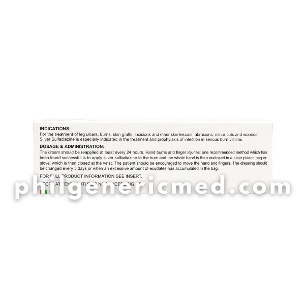 Silver Sulfadiazine MAZINE 10mg/g Cream 20g Tube 1's - Image 3
