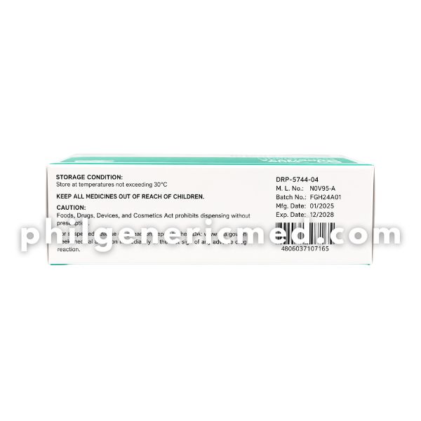 Carvedilol CARVEMAX 12.5 mg Film-Coated Tablet 50's - Image 3