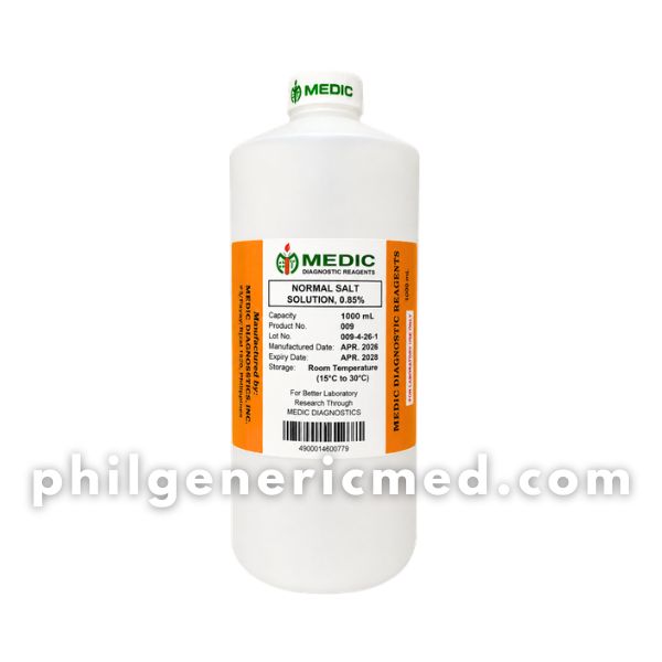 Normal Salt Solution 0.85% 1000mL