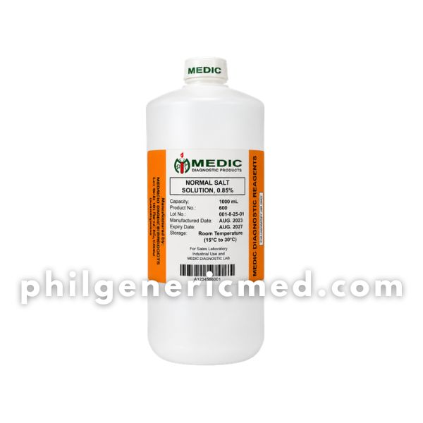 Normal Salt Solution 0.85% 1000mL