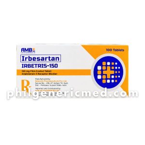 Irbesartan IRBETRIS-150 150mg Film-Coated Tablet 100's