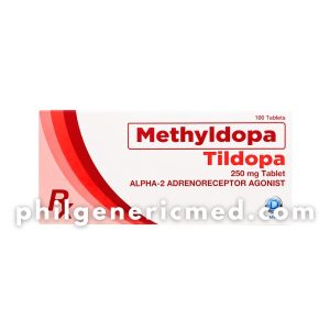 Methyldopa TILDOPA 250mg Tablet 100's