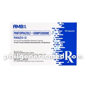 Pantoprazole + Domperidone PANZO-D 40mg/30mg Modified Release Capsule 30's