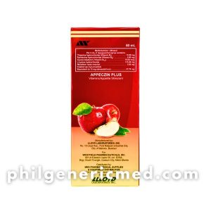 Multivitamin + Mineral APPECZIN PLUS Syrup 60mL 1's