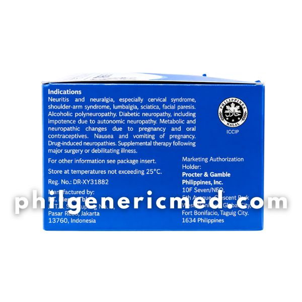 Vitamins B1 + B6 + B12 NEUROBION Tablet 100's - Image 3
