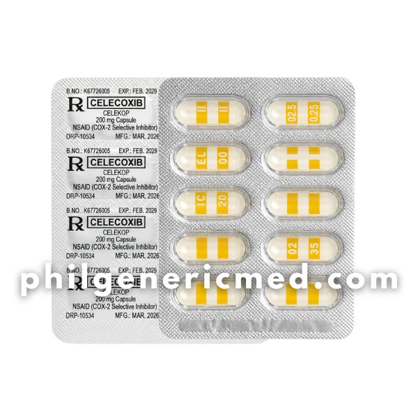 Celecoxib CELEKOP 200mg Capsule 100's - Image 2
