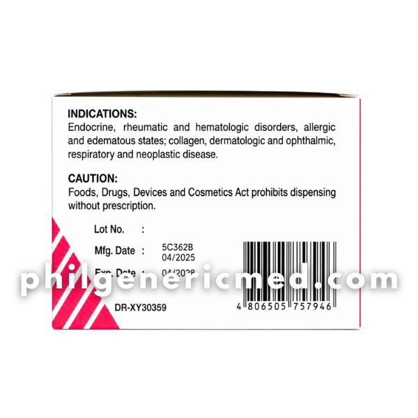 Prednisone PRED 20mg Film-Coated Tablet 500's - Image 4